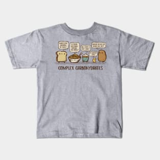 Complex Carbohydrates Kids T-Shirt